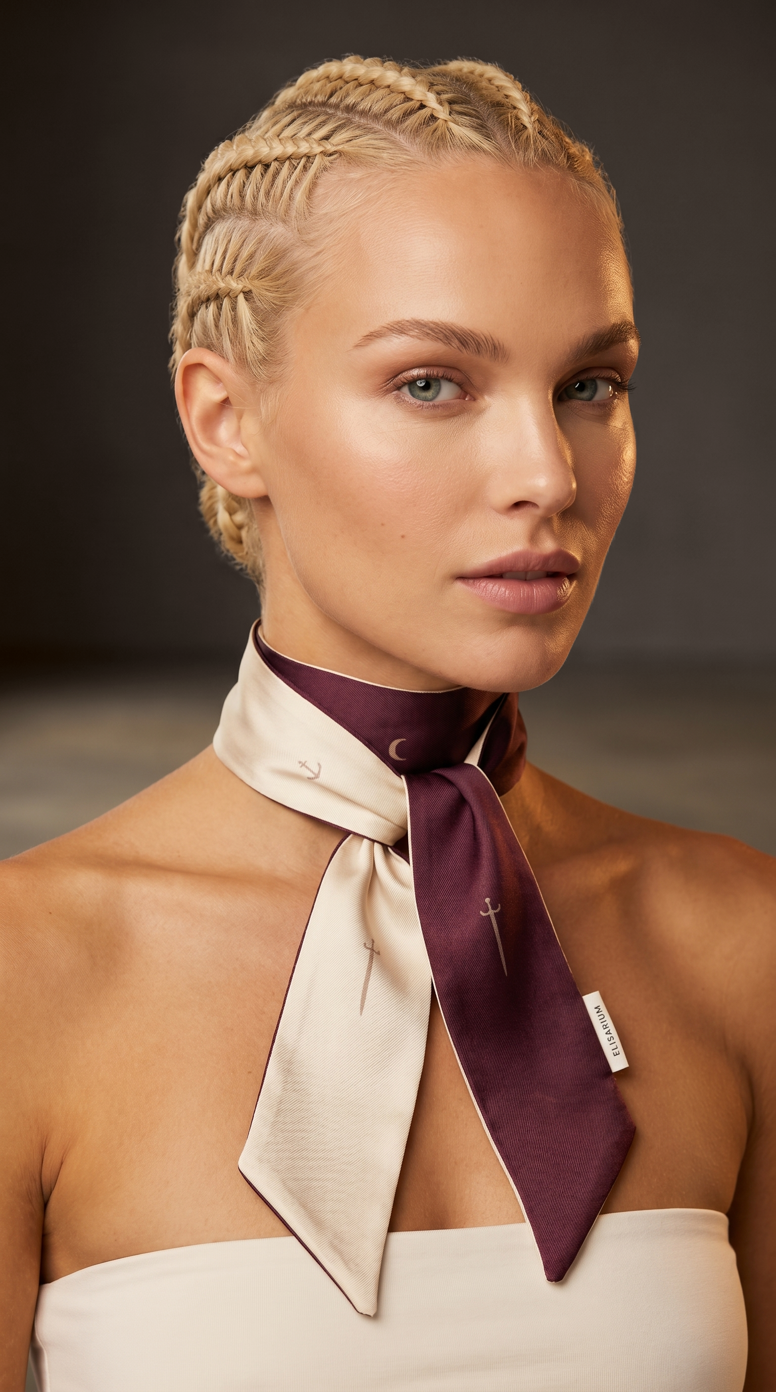 Twilly Elisarium · Mătase twill 18 momme
