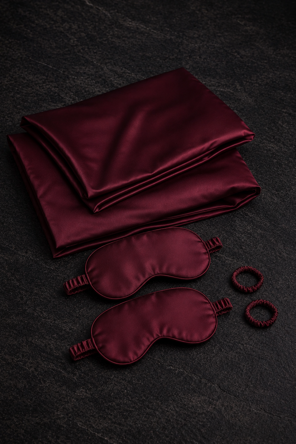 Legământ · Set somn din mătase naturală Mulberry 22 Momme · 6 piese