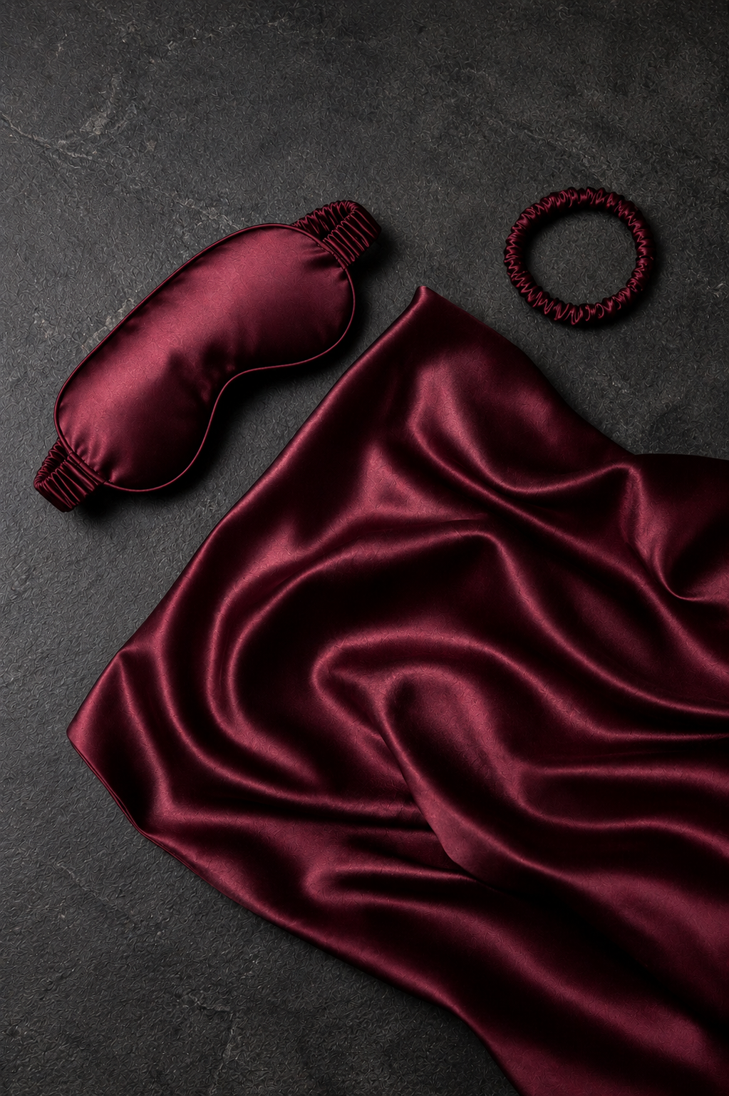 Loialitate · Set somn din mătase naturală Mulberry 22 Momme · 3 piese